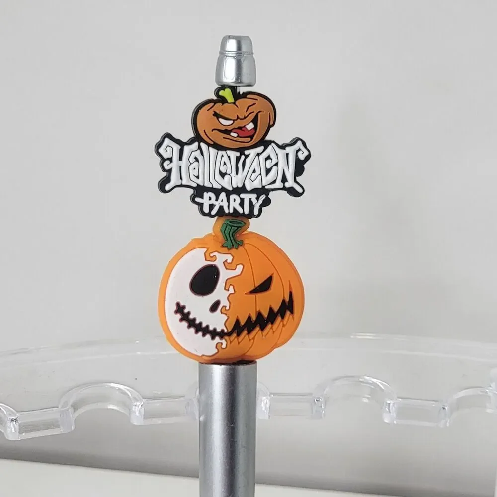 Focal Funny Beaded Pen Halloween Party Pumpkin Jack Skellington